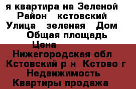1-я квартира на Зеленой › Район ­ кстовский › Улица ­ зеленая › Дом ­ 111 › Общая площадь ­ 32 › Цена ­ 1 100 000 - Нижегородская обл., Кстовский р-н, Кстово г. Недвижимость » Квартиры продажа   